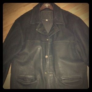 💥FINAL sale💥Men's 100% Genuine Leather Coat